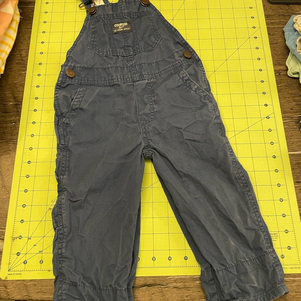 OshKosh B'gosh Kids Charcoal Overalls